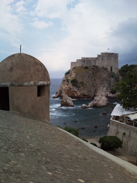 Tourelle du fort Lovrjenac. Schacke Frederic