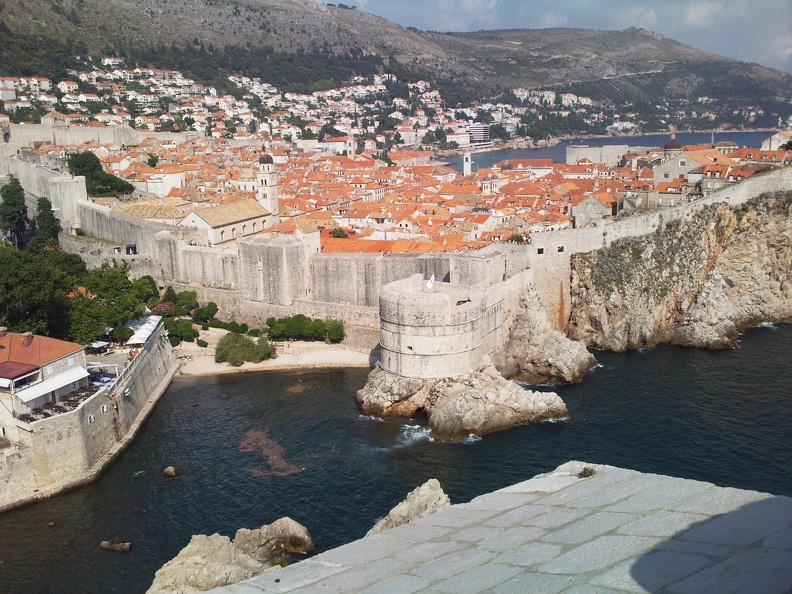 Dubrovnik vue du fort. Schacke Frederic