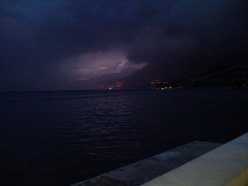 Un orage à Cavtat Schacke Frederic