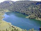 Lac de Bonlieu, Jura - Franche-Comté, France.