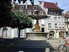 Place Marulaz, Besançon Franche-Comté, France.