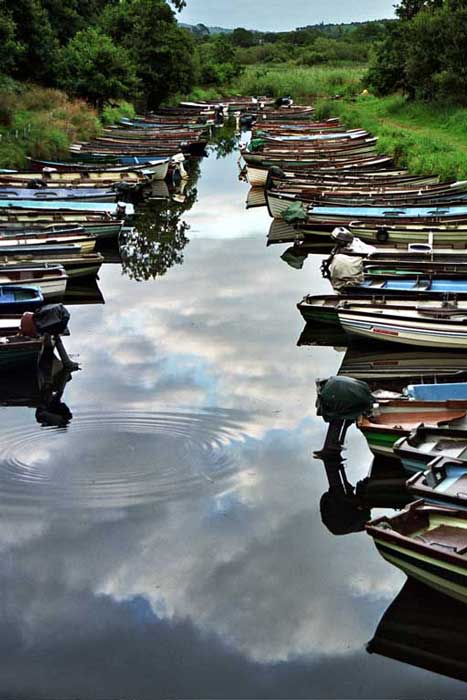 Ross Castle (Irlande) - Bateaux de pêche
Mots-clés: Ross-Castle Irlande