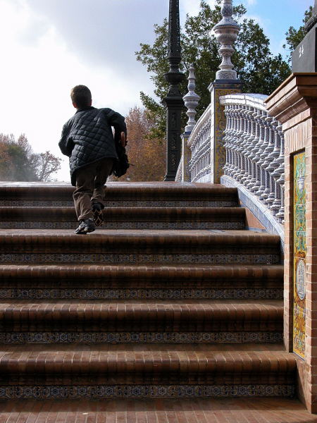 Plazza de Espana - 25 décembre 2005 - La fuite
Séville Espagne
Mots-clés: Séville Espagne