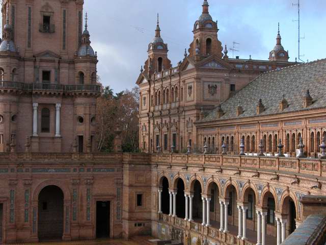 Plazza de Espana - Séville - Décembre 2005
Mots-clés: Seville