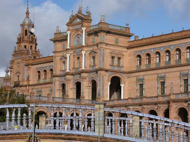 Séville - Plazza de Espana - Décembre 2005
Mots-clés: Seville