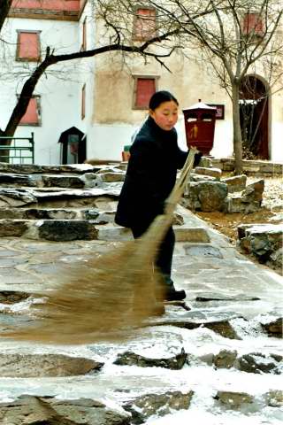 La balayeuse Chine
Chine du nord - Novembre 2002
Mots-clés: Chine