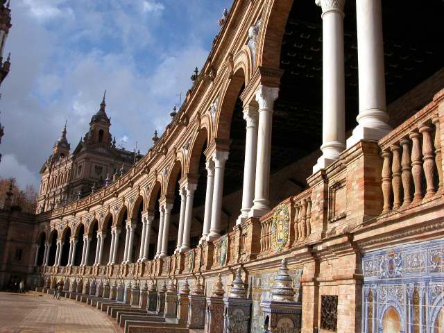 Plazza de Espana - Decembre 2005
Séville Espagne
Mots-clés: Séville Espagne