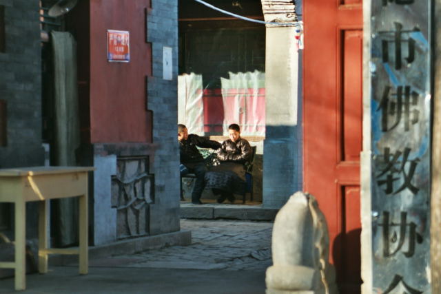 Bonzes Chine
Chine du Nord - Novembre 2002
Mots-clés: Chine