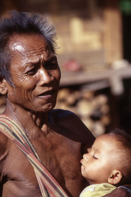 Paysan laotien et son enfant
Mots-clés: Laos