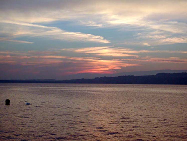 Coucher de soleil sur le lac de Neuchâtel, Suisse
Photographié avec Nikon Coolpix 880 - sans filtre
Mots-clés: Neuchâtel Suisse