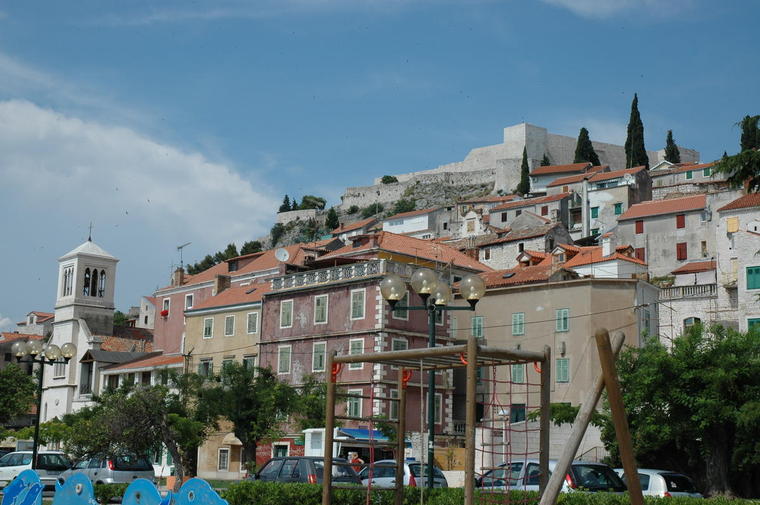 Sibenik - le fort St-Michel - Croatie
