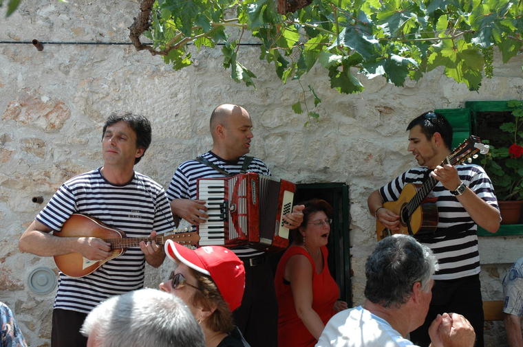Klapa  musique traditionnelle - Croatie

