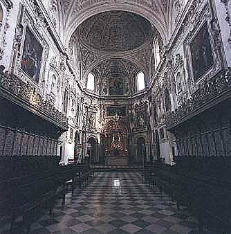 interior de la Cartuja
