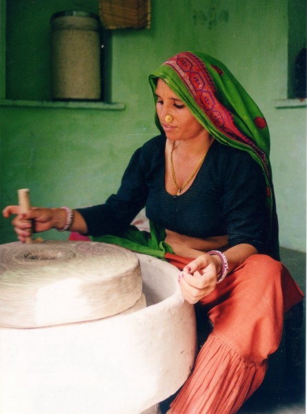 Villageoise du Rajasthan, chez elle. Inde
Mots-clés: Inde Rajasthan