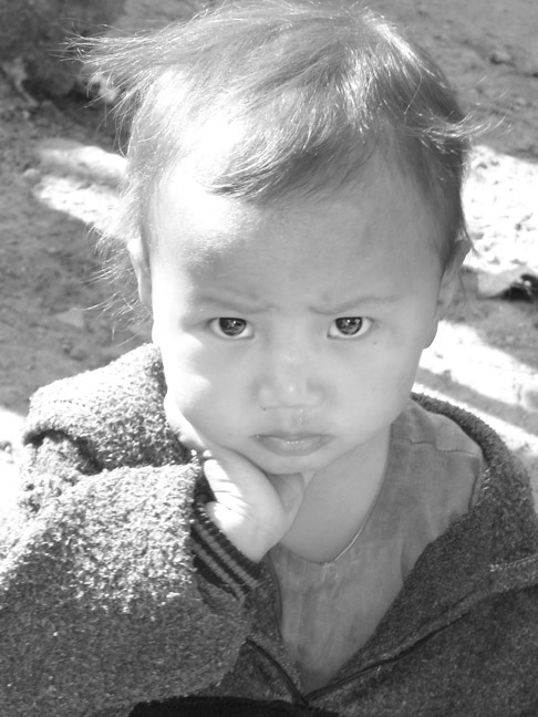 Gamin croisé à la sortie d'un village au Nepal
Mots-clés: enfant Nepal