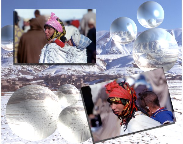 Rêve ou réalité?
L'Atlas marocain sous la neige.
Mots-clés: Maroc Atlas