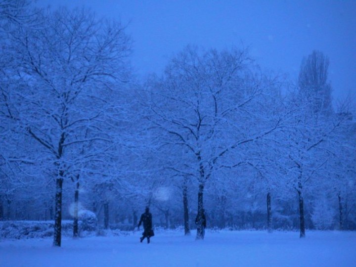 Let it snow. Un matin de février 2004 à Genève le paysage gris est devenu féérique
Mots-clés: Genève snow