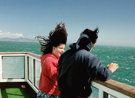 venteux ? nahhhhhhhhh!
traversée du détroit de Cook de Wellington à Picton, Nouvelle Zélande
Mots-clés: Océanie Nouvelle Zélande