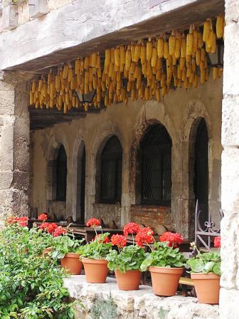 porche de mais sur pots de fleurs
Dans le village medieval de Perouge, un porche recouvert de maïs, surplombe une serie de pot de fleurs
Mots-clés: fleurs perouge medieval mais porche