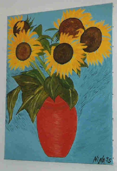 peinture
Mots-clés: Les tournesols