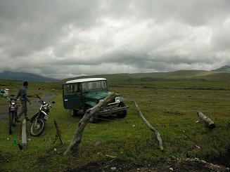 parc national du cotopaxi
entrée nord du parc du plus haut volcan du monde en activité 
Mots-clés: equateur andes parc cotopaxi volcan