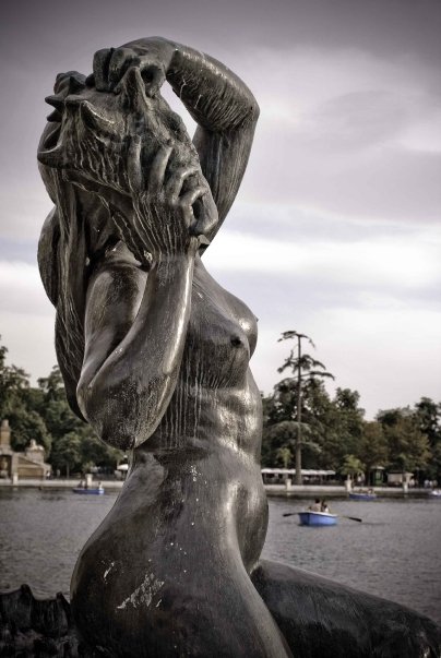 Madrid, fontaine féminine
une agreable surprise !
