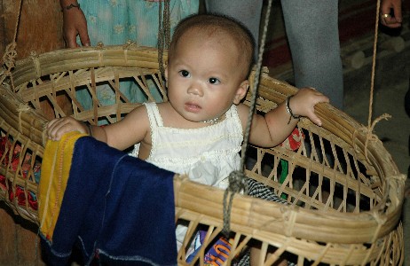 Bébé de la tribu Thaï, Nord Vietnam
Mots-clés: Vietnam