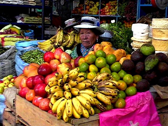 Vacances au Pérou
Marché de Chivay aux portes du canyon du Colca
Mots-clés: Pérou Chivay