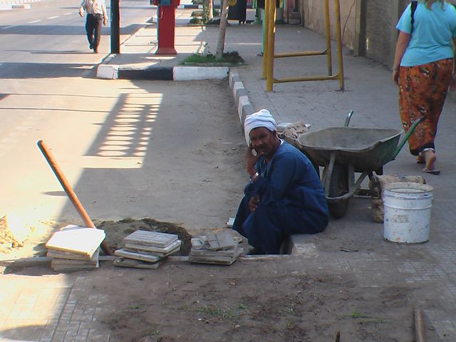 Egypte 16
Louxor, le travail c'est la santé
Mots-clés: Egypte