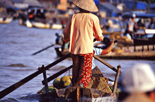 Le long du Mekong au Vietnam 
Mots-clés: Vietnam Mekong