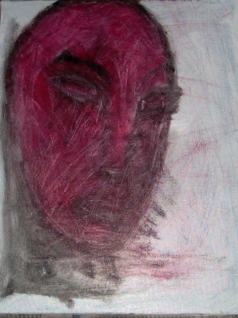 Visage (Anne sophie)
huile sur toile, 30x24 cm
