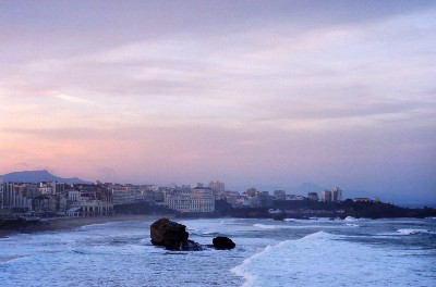 Biarritz, la grande plage
