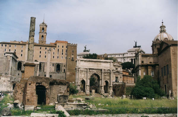 Les Marchés de Trajan
Un endroit où j'ai vu  très peu de touristes, une aubaine pour les photos
