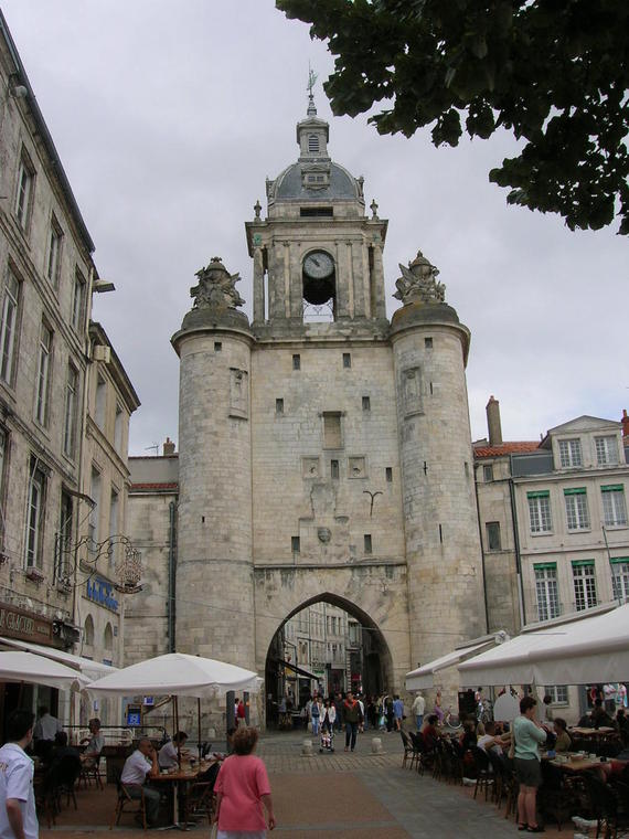 La tour de l'horloge
