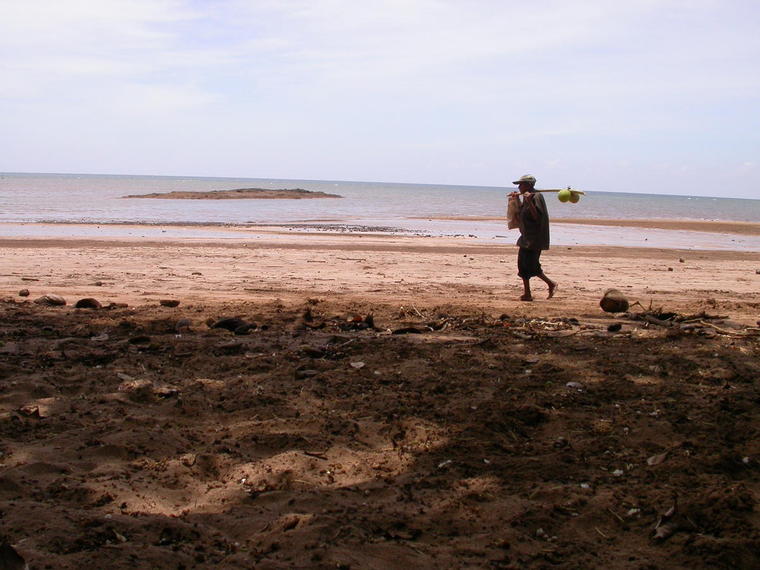"Monier" sur la plage
