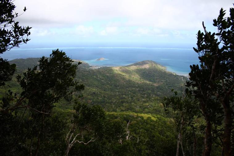 Panorama sur l'ile de Mayotte
