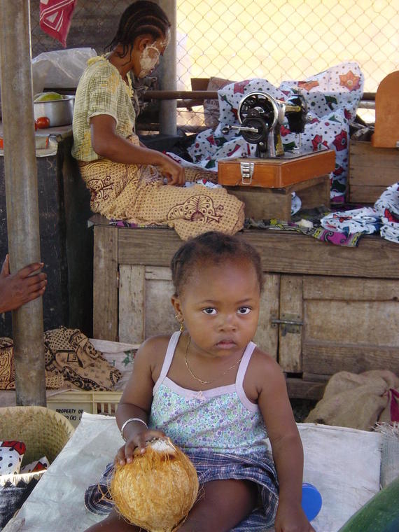 Image prise sur le marché de Mamoudzou
