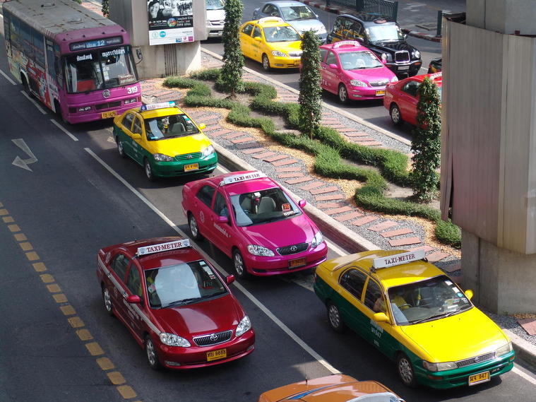 taxis thailandais - Bangkok
