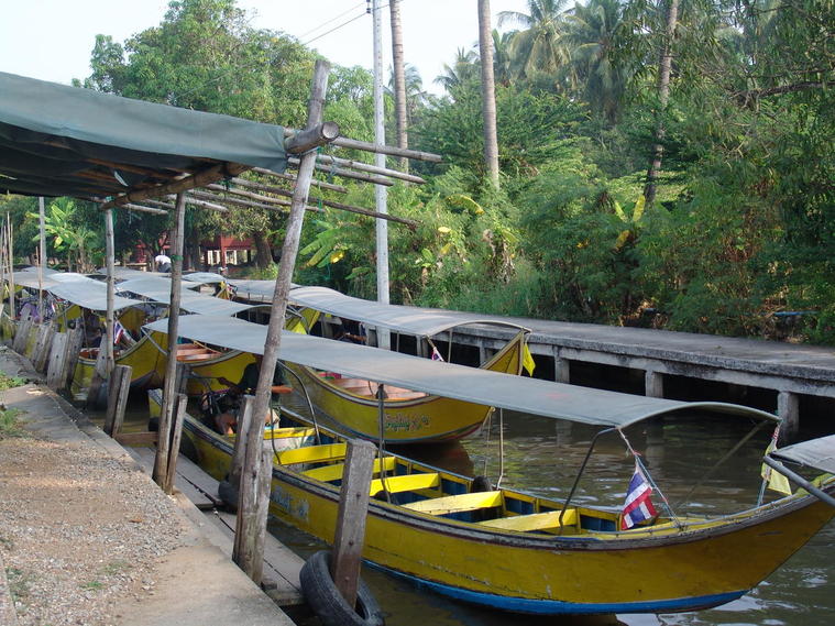Marché flottant - Bangkok
