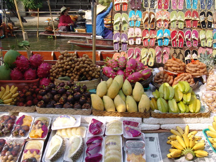 marché flottant - Bangkok
