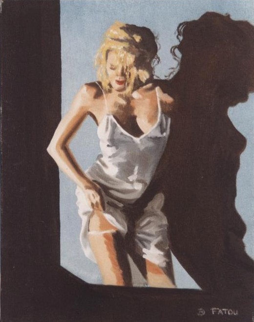 "O Femmes" Provocante
huiles sur toile 35x27 cm 1997
