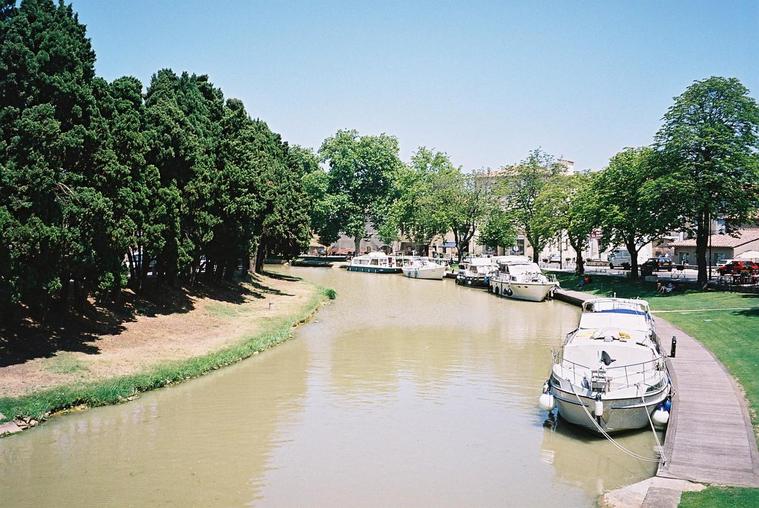 Le Canal du Midi à Carcassonne
