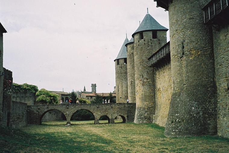 Carcassonne - le château

