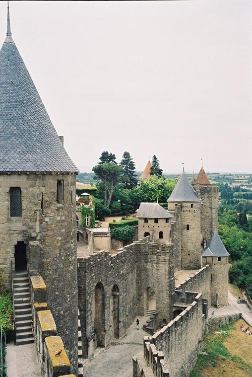 Carcassonne - Vue depuis le Château
