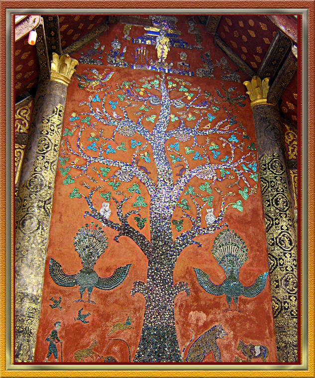 Arbre de vie du vat Xieng Thong
vat Xieng Thong (temple de la cité royale)
