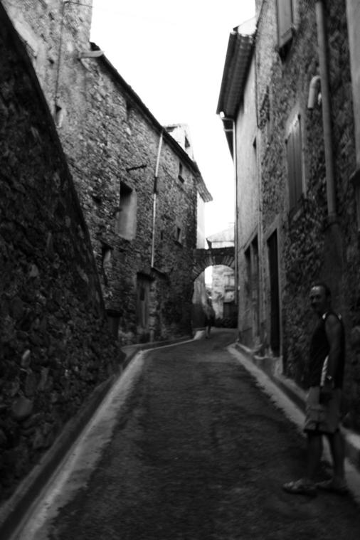 Roquebrun, dans l'ancien village
Ancien village
