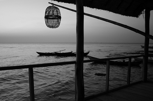 2009 - Cambodia - Kep - After the sunset
