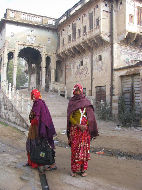 Mandawa
région du Sheikawati maisons avec fresques sur les façades
