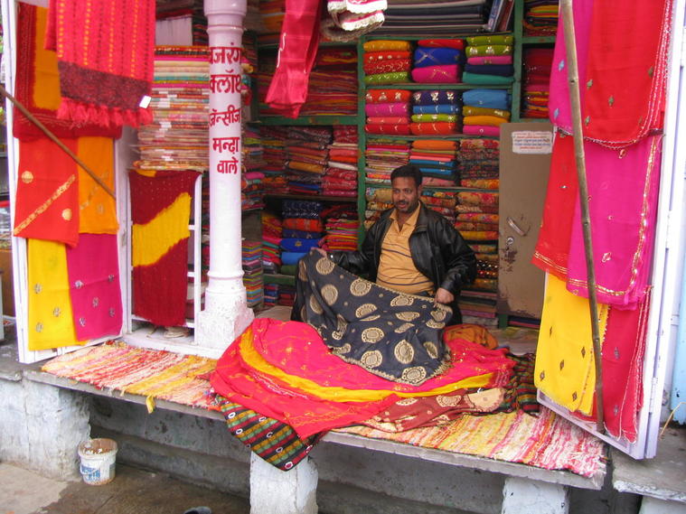 Marchand à Kuchaman
