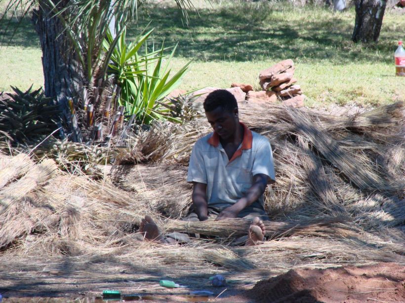 Villageois Afrique du sud
